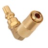 Propane Refill Adapter 9/16 to 1/4 Compact Connection Good Sealing