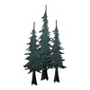 PINE FOREST METAL WALL ART