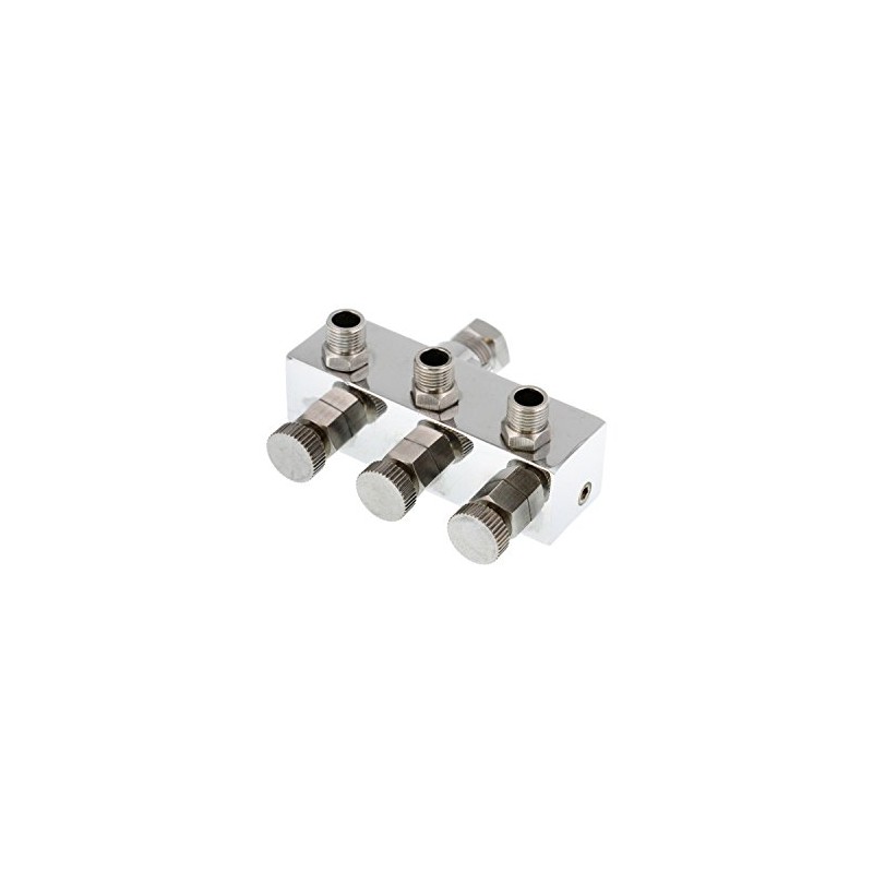 Master Airbrush 3-Way Metered Airbrush Manifold - Individual Airflow Control
