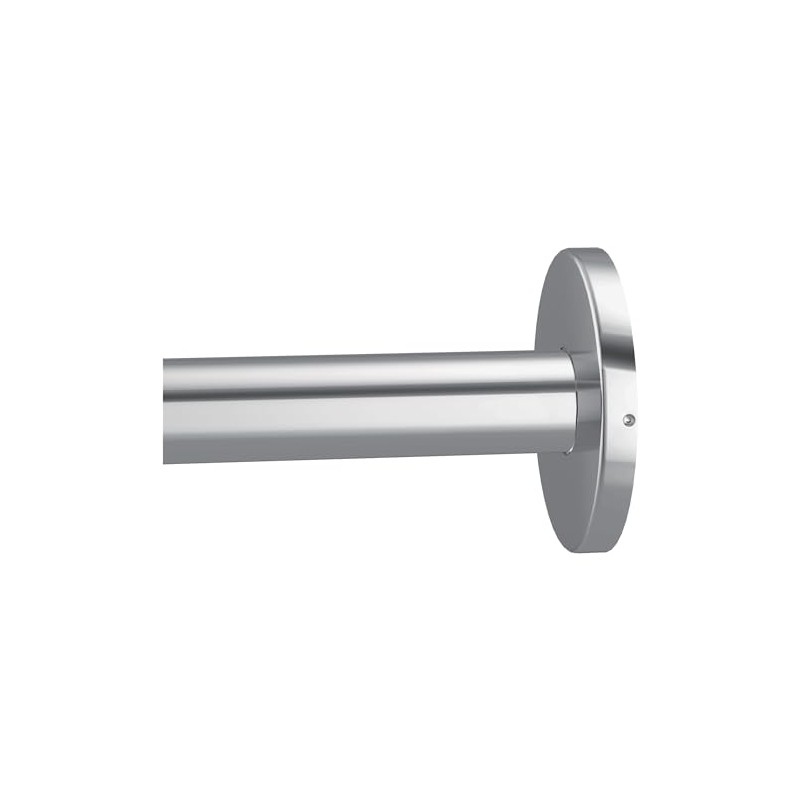 Moen Chrome 60" Straight Fixed Shower Rod, SF2143CH