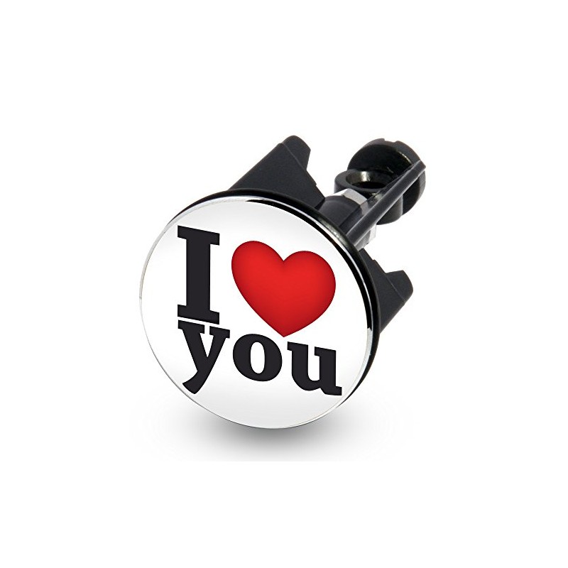 shoperama Waschbecken-Stöpsel Excenter-Stopfen - I Love You