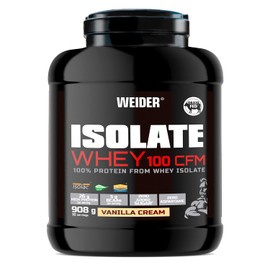 Weider Isolate Whey 100CFM 908 g - 100% Suero Protein / Alta Pureza y Calidad Superior