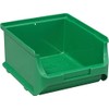 Allit 456243 Size 2B Storage Bin, Green, 160 x 137