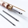Nurge Premium Quality Punch Needle Kit, 3mm-4mm-5mm Metal Tubes and