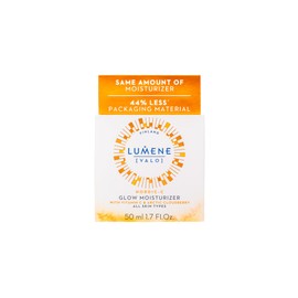 Lumene Nordic-C [Valo] Glow Moisturizer - Radiance Boosting Facial Moisturizer for Dry Skin - Enriched with Hyaluronic Acid & Vitamin C to Visibly Brighten + Plump Skin - 100% Vegan Skin Care (1.7 oz)