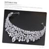 Baluue 3pcs Wedding Headdress Rhinestone Crown for Girls Elegant Birthday