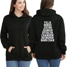 KPOP Skz Felix Merch Hoodie Bangchan Jisung Minho Changbin Sweaters Hyun jin Album Unisex Adults Pullover Top