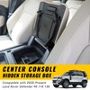 COOLAUTO Car Armrest Hidden Storage Box Tray Compartment Center Console