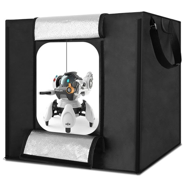 REFLEX CAMERA 100×100×100cm (39.4×39.4×39.4in) LED Light Box Photo Studio |