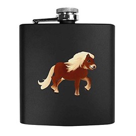 6oz (170ml) 'Shetland Pony' Pocket Hip Flask (HP00009692)