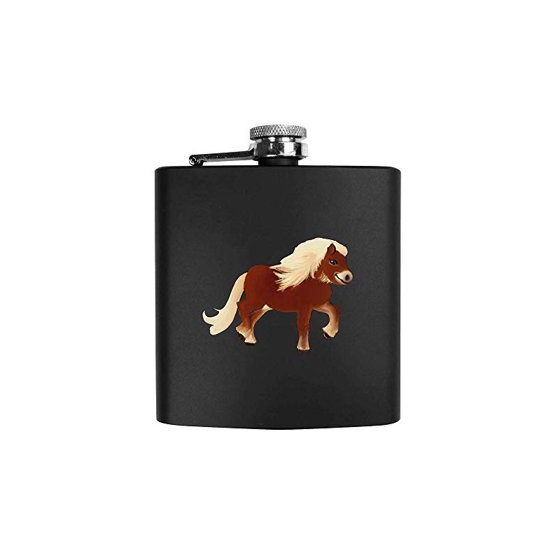 6oz (170ml) 'Shetland Pony' Pocket Hip Flask (HP00009692)