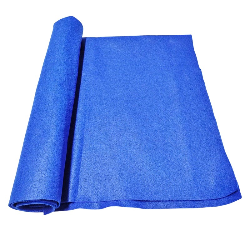 Jtnohx Blue Felt, Felt Fabric for Crafts, Soft Fabric Panels