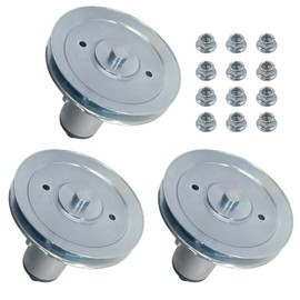 BZLINQUAN 51537200 51528000 Mower Spindle for Ariens Ikon-X 52 Ikon-XD 52 Ikon-XL 52 Lawn Mower Deck Spindle Assembly for Gravely ZTX 52 ZT XL 52 with 52-Inch Decks, 3 Set