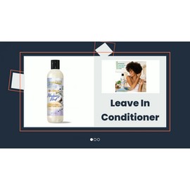 Botanical Beauty Blueberry Leave-In Conditioner for Hair Softening, Detangling 8oz (Pack of 3)