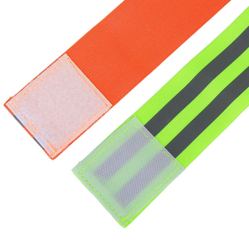 X AUTOHAUX 4pcs Reflective Bands for Arm Reflective Armbands High