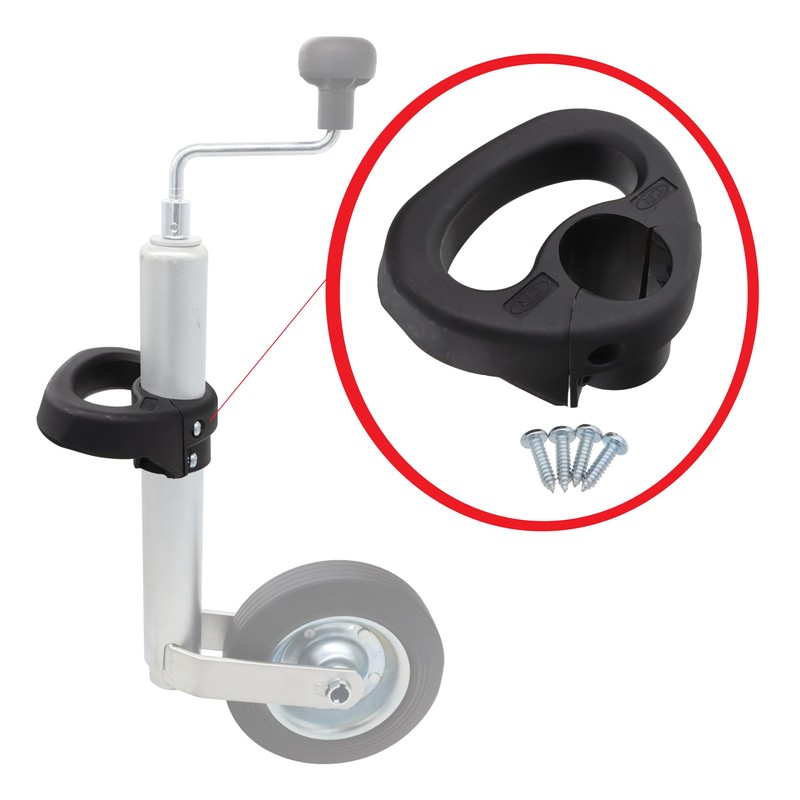 Manoeuvring Handle for 48 mm Trailer Jockey Wheel Towbar Wheel
