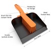 Workforce NEW HEAVY DUTY METAL DUSTPAN AND BRUSH STRONG STEEL