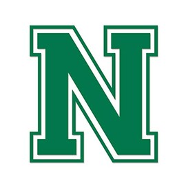 Applicable Pun Varsity Letter N - Vinyl Decal for Outdoor Use on Cars, ATV, Boats, Windows and More - Green 7 Inches Tall