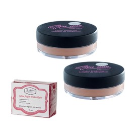 Prosa Polvo Traslucido de Arroz Natural 2, 2 Piezas | 1 Jabón 50gr La Artesanal