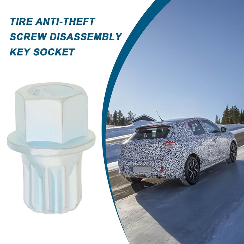 eMagTech 1 x Anti-Theft Wheel Lock Key for Removing Wheel