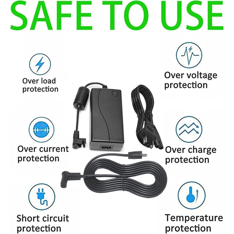 Dual Motor Power Kit-4 Piece Universal Dual Power Cord 2-Pin