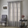SKL Home Soft Swirl Window Curtain Panel, 56" x 84",