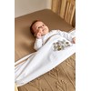 Meyco Baby Plain Fitted Sheet for the Cot Bed (Flat
