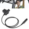 U94 PTT Adapter Cable 35.4in Walkie Talkie Headset Connector Cable
