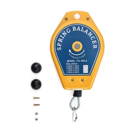 QWORK® Spring Hoist, Spring Balancer, Load Capacity 0.5 kg - 1.5 kg, for Hanging Tools, Hanging Mounting Line