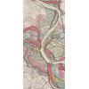 1944 Fisk Mississippi Meander Map Ancient River Bed Sheet 13