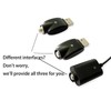 HMLXSH Smart USB Charging Cable with LED Conversion Indicator Light,