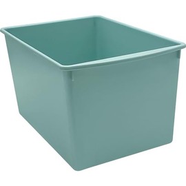 Teacher Created Resources Plastic Multi-Purpose Bin, Calming Blue