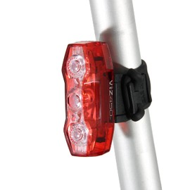 CatEye Unisex's Viz 450 Rear Light Safety, Red, One Size