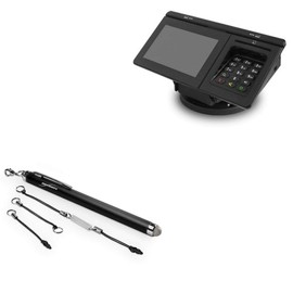 BoxWave Stylus Pen Compatible with Equinox Luxe 8500i - EverTouch Capacitive Stylus, Fiber Tip Capacitive Stylus Pen - Jet Black