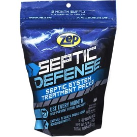 Zep New Zep Septic Tank Treatment 2 Pk