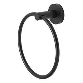 Matte Black Towel Ring