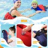 Inflatable Swim Belt Pool Flotation Belt Portable Waist Floatation Belt
