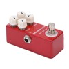 Distortion Effect Metal Shell Red True Bypass Foot Switch for