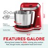 DASH Stand Mixer (Electric Mixer for Everyday Use): 6 Speed
