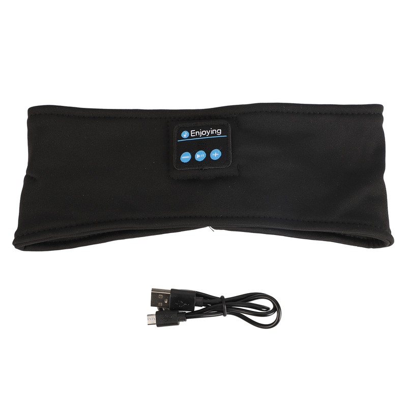 Sports Music Headband Portable USB Sleep Headphone BT Headband for