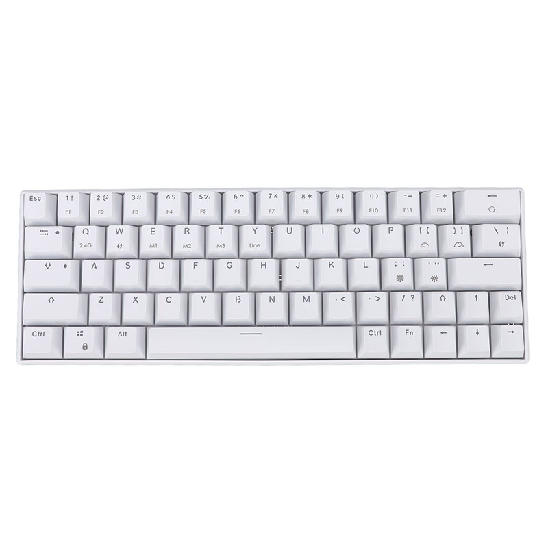 Mechanical Keyboard 64 Keys Wireless 2.4G BT3.0 5.0 Type C
