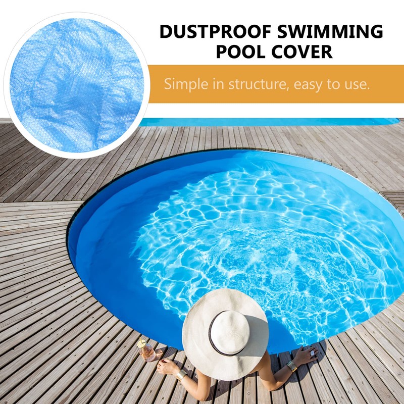 NOLITOY 1pc Outdoor Pool Heat Preservation Cover Pe Bubble Cloth