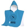 hermet SSC Napoli, Strandtuch mit Kapuze, Strandponcho für Kinder, 60