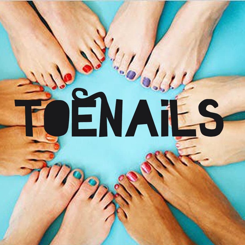 Outyua Solid Square Fake Toenails Matte Press on Toe Nails