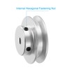PATIKIL V-Belt Pulley, 8mm Fixed Bore 40mm Outer Dia Single