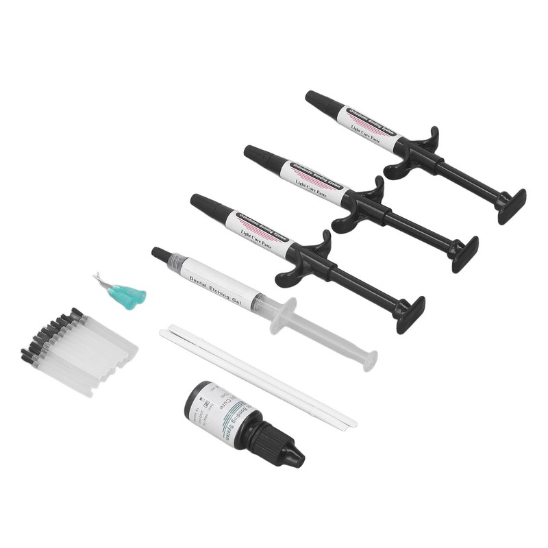 Dental Adhesive Cure Syringe High Bond Strength Orthodontic Dental Bonding
