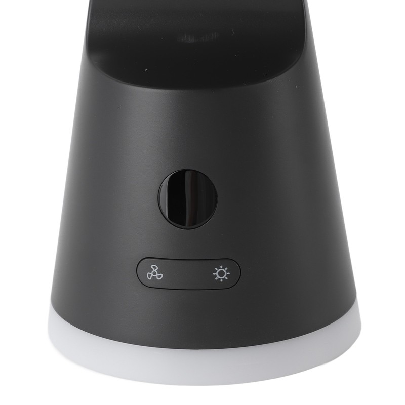 Desktop Fan Portable 5 Speed Power Display Quiet USB Rechargeable