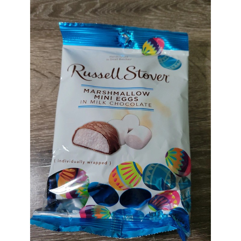 Russell Stover (2) RUSSELL STOVER- MARSHMALLOW MINI EGGS IN MILK