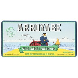 Anchovies in Olive Oil - 1 x 1 oz