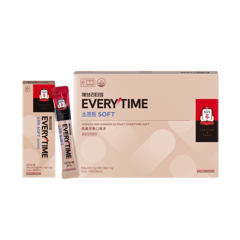 Jeonggwanjang CheongKwanJang Everytime Soft 10ml 20 packs / 정관장 에브리타임